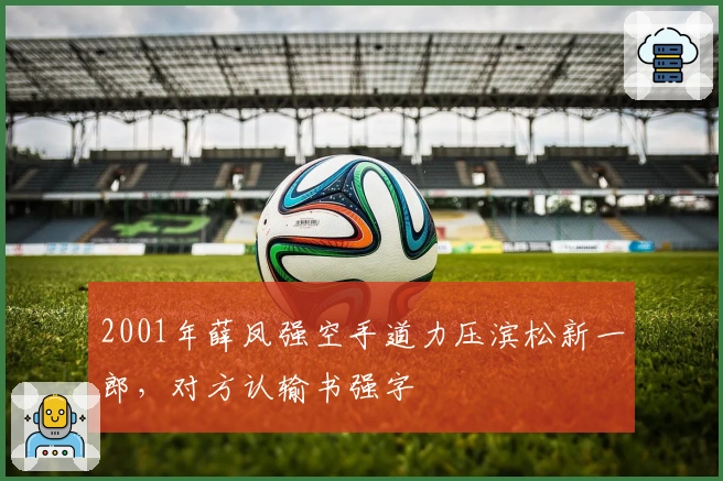 2001年薛凤强空手道力压滨松新一郎，对方认输书强字